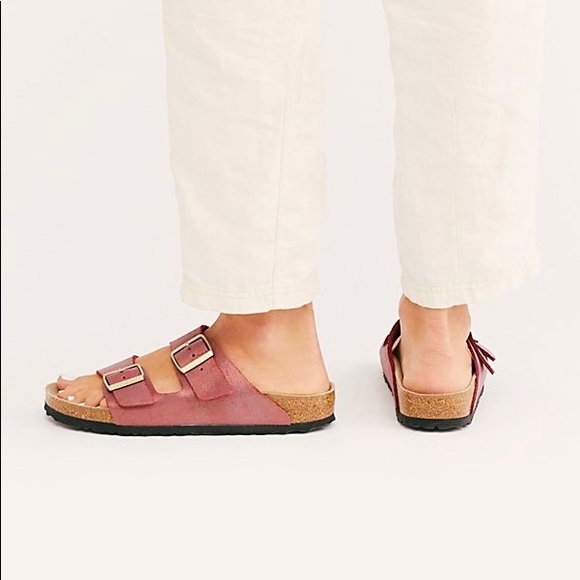 Birkenstock washed leather sz 38-39-40 - Picture 4 of 11